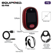 EQUIPMED Fall Detection Alarm Watch/Pendant with GPS and SOS Emergency Button, for Seniors, Location V219-HELPMAMHPD8A