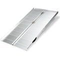 EQUIPMED 152cm Portable Folding Aluminium Access Ramp, 272kg Rated, for Wheelchair, Mobility Scooter, Rollator V219-HELRMPEQ15KA