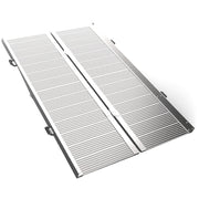 EQUIPMED 182cm Portable Folding Aluminium Access Ramp, 272kg Rated, for Wheelchair, Mobility Scooter, Rollator V219-HELRMPEQ18SA