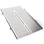 EQUIPMED 182cm Portable Folding Aluminium Access Ramp, 272kg Rated, for Wheelchair, Mobility Scooter, Rollator V219-HELRMPEQ18SA