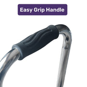 Equipmed Bath and Shower Assistance Step Mobility Aid, 150kg Max Capacity, with Handle Height Adjustment V219-HELSBSEQSS6A