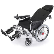 EQUIPMED Power Electric Wheelchair, XL Wide Bariatric Chair Seat, Long Range, Airline Approved, Recline V219-HELWLCEQPKK5A