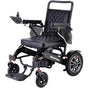 EQUIPMED Electric Folding Wheelchair, Long Range, Airline Approved, Aluminium Frame, Lithium Battery, Black V219-HELWLCEQPKK6A