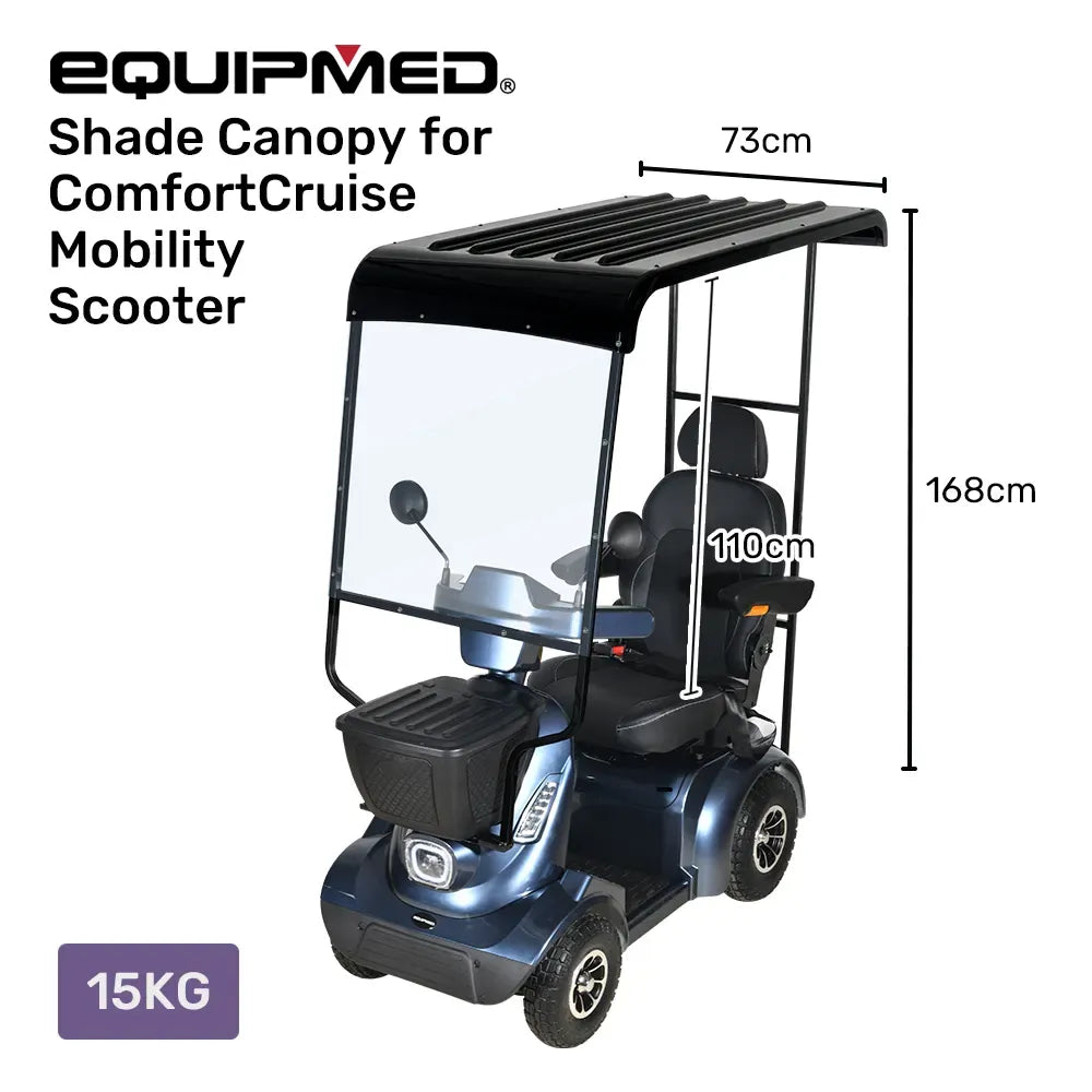 EQUIPMED Shade Canopy for ComfortCruise Mobility Scooter V219-HMBMSAEQC7KA