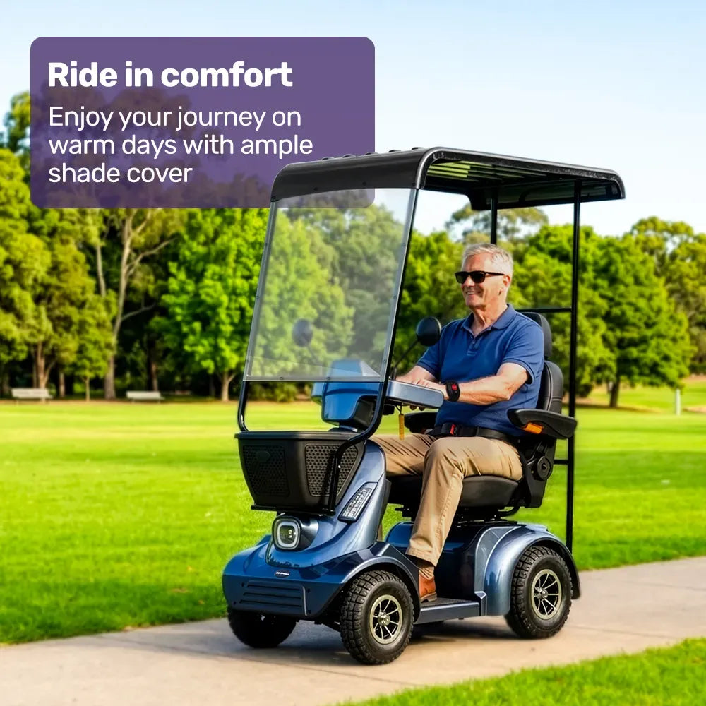 EQUIPMED Shade Canopy for ComfortCruise Mobility Scooter V219-HMBMSAEQC7KA