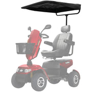 EQUIPMED Sun Shade Canopy for the ProRider Mobility Scooter, with 3 Adjustable Height Levels, Black V219-HMBMSAEQC9KA