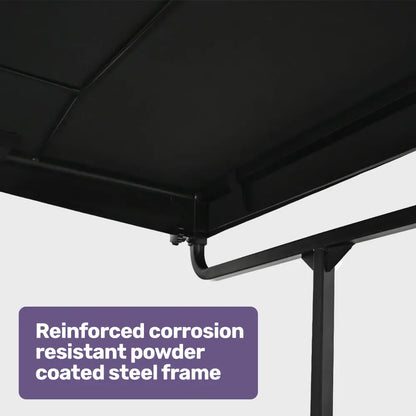 EQUIPMED Sun Shade Canopy for the ProRider Mobility Scooter, with 3 Adjustable Height Levels, Black V219-HMBMSAEQC9KA