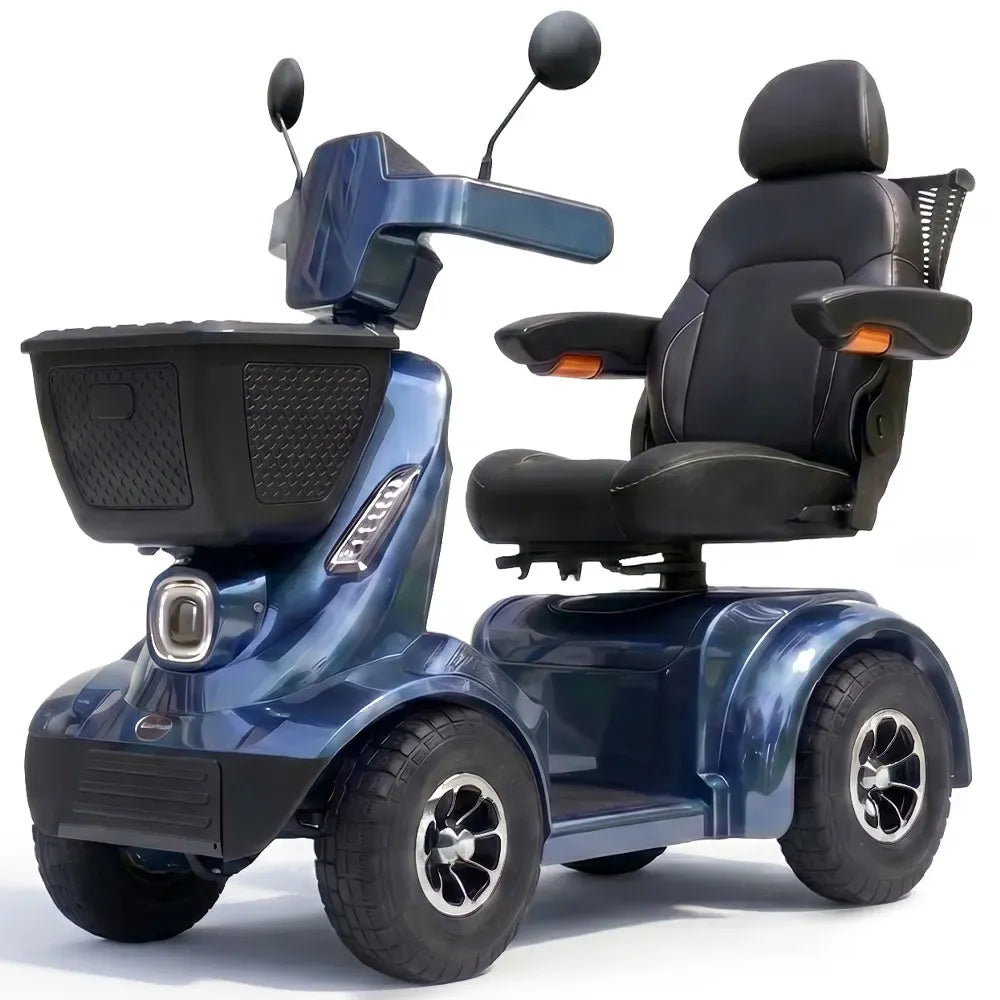 EQUIPMED ComfortCruise Large Mobility Scooter, 15km/h Top Speed, Up to 45km Range, Strong Climbing, 180kg V219-HMBMSCEQ8LBA