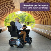 EQUIPMED ComfortCruise Large Mobility Scooter, 15km/h Top Speed, Up to 45km Range, Strong Climbing, 180kg V219-HMBMSCEQ8LBA