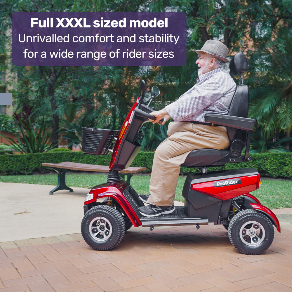 Equipmed ProRider Ultra Large-sized, High Power, Strong Climber, Varied Terrain, 200kg Capacity Mobility V219-HMBMSCEQ9RDA