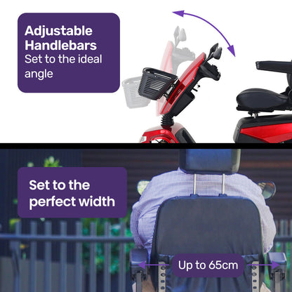 Equipmed ProRider Ultra Large-sized, High Power, Strong Climber, Varied Terrain, 200kg Capacity Mobility V219-HMBMSCEQ9RDA