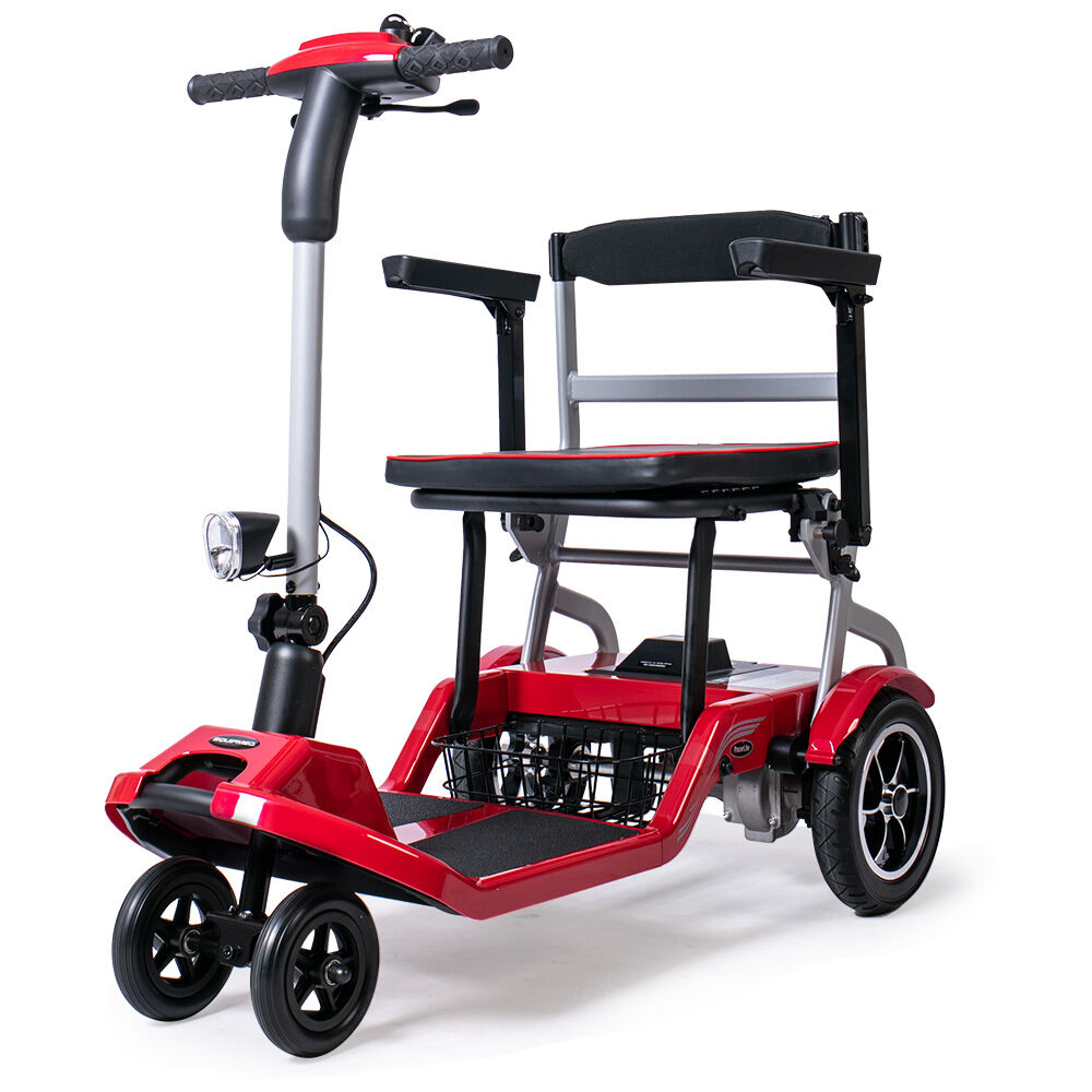 EQUIPMED Ultra-Lightweight Folding Electric Mobility Scooter, 19kg with Battery Removed, 120kg Capacity, Long V219-HMBMSCEQPL1RA