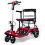 EQUIPMED Ultra-Lightweight Folding Electric Mobility Scooter, 19kg with Battery Removed, 120kg Capacity, Long V219-HMBMSCEQPL1RA
