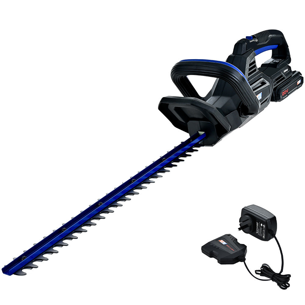 POWERBLADE HH4 20V Cordless Electric Hedge Trimmer Kit, with Lithium Battery and Fast Charger V219-HTMHCSPBHT2A