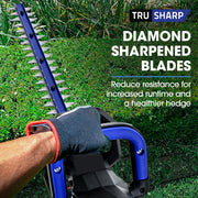 POWERBLADE HH4 20V Cordless Electric Hedge Trimmer, Skin Only V219-HTMHCSPBSH2A