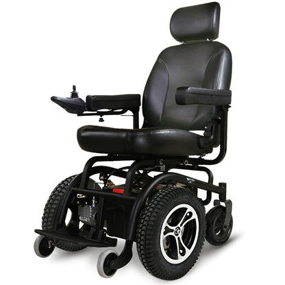 EQUIPMED Front Wheel Drive Power Electric Wheelchair, Up to 35km Range, Ultra-Comfortable, Safe Stable V219-HWCELEEQ14KA
