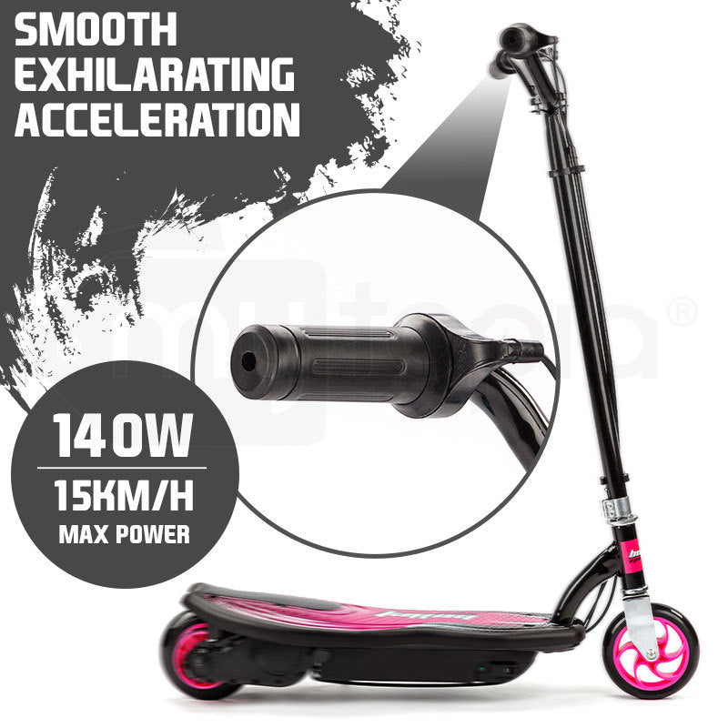 BULLET ZPS Kids Electric Scooter 140W Children Toy Pink Girls Battery Ride V219-KIDSCOBULAMNF