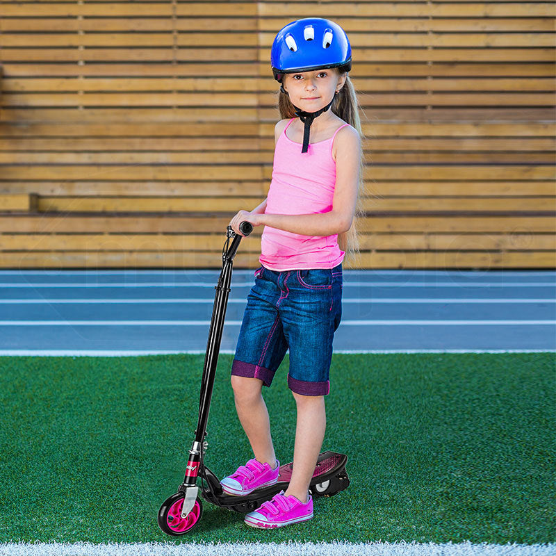 BULLET ZPS Kids Electric Scooter 140W Children Toy Pink Girls Battery Ride V219-KIDSCOBULAMNF