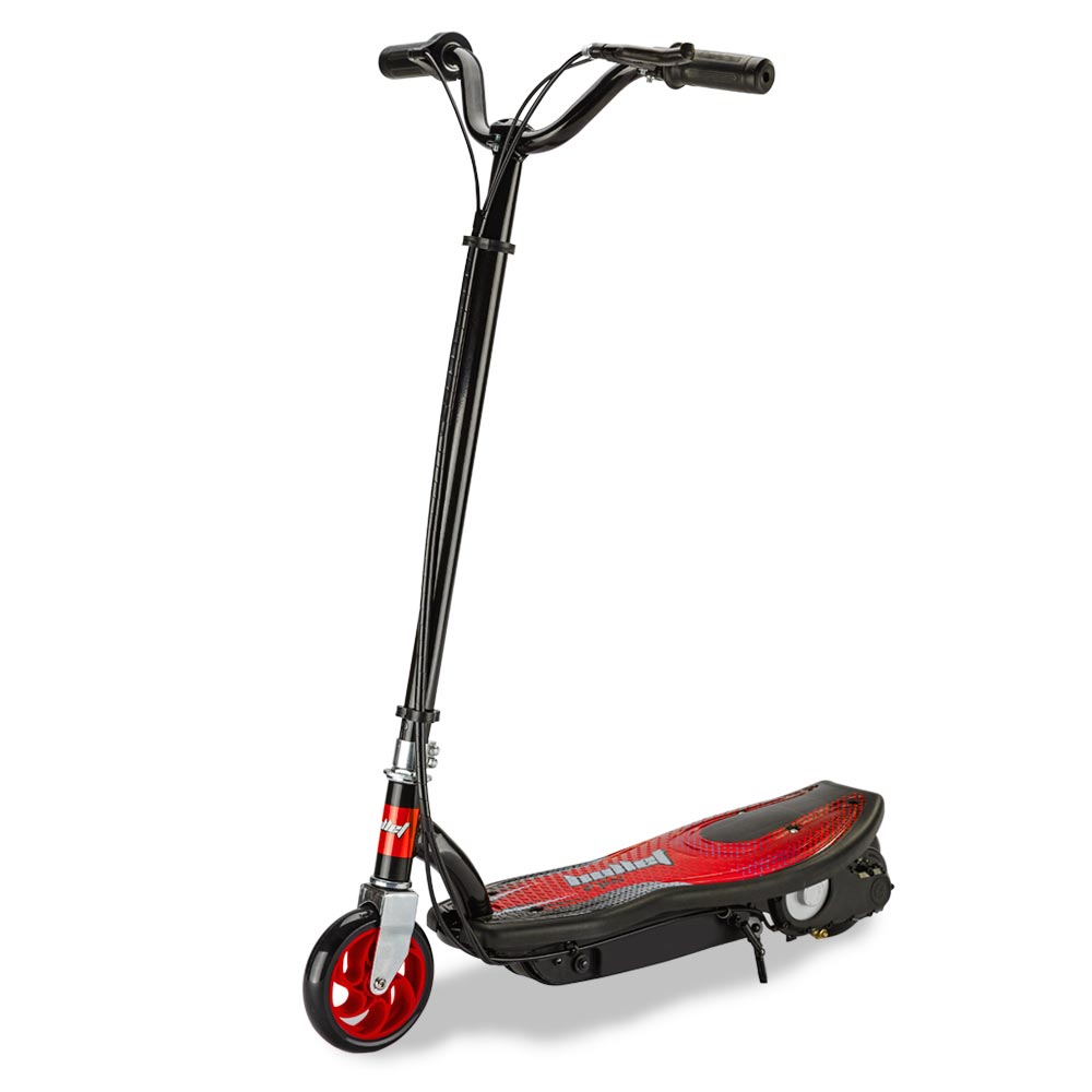BULLET Electric Kids Scooter 140W Foldable Children Ride On Commuter Toy Battery Boys Girls, ZPS Red V219-KIDSCOBULAMNR