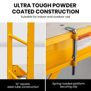 Baumr-AG 450kg Mobile Scaffold High Work Platform Scaffolding Portable V219-LDRSCFBMRAA18