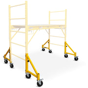 Baumr-AG Outrigger Wheel Set for Adjustable Mobile Scaffolding, 4pc V219-LDRSCFBMRAOTG