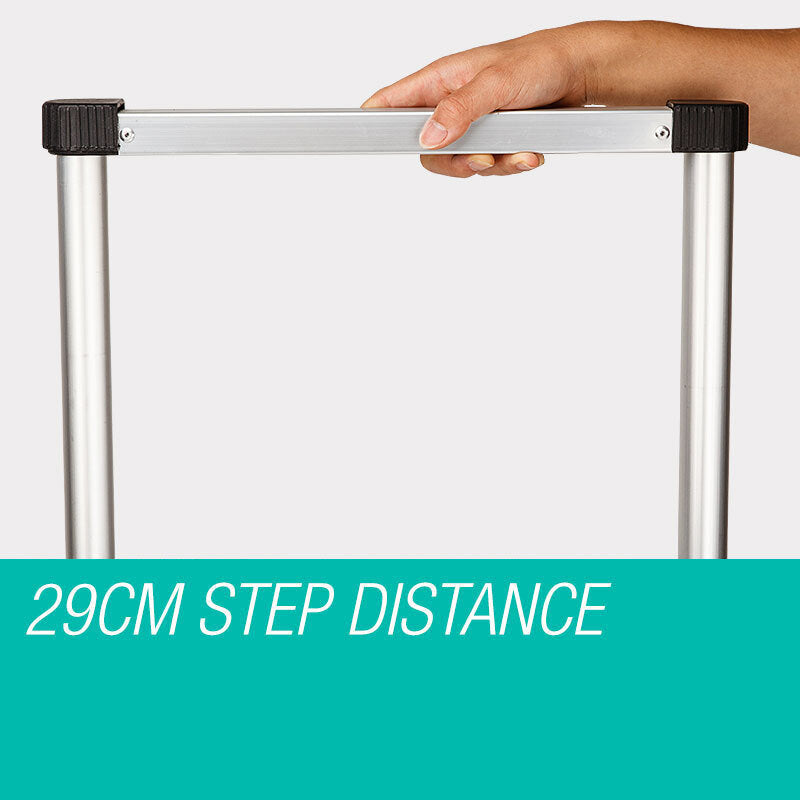 Bullet 2m Telescopic Aluminium Ladder Alloy Extension Extendable Steps V219-LDRTELBULA20S