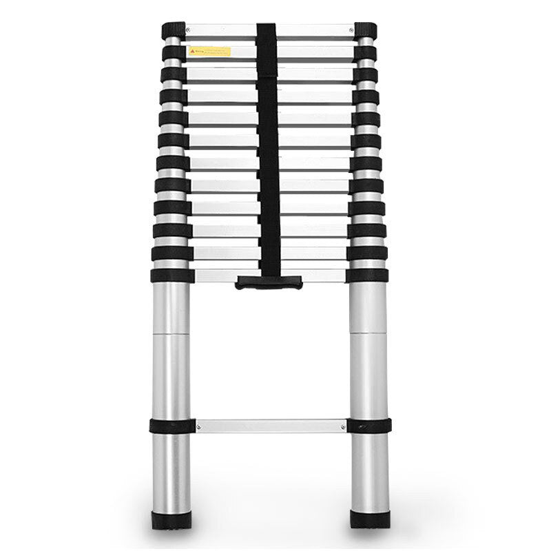 Bullet 3.8m Telescopic Aluminium Ladder Alloy Extension Extendable Steps Multi Portable V219-LDRTELBULA38S