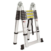 Bullet 4.4m Multipurpose Aluminium Telescopic Folding Ladder Alloy Extension Steps V219-LDRTELBULA44A