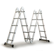 Bullet 5.8m Multipurpose Ladder Aluminium Extension Folding Adjustable Step V219-LDRTELBULA58M