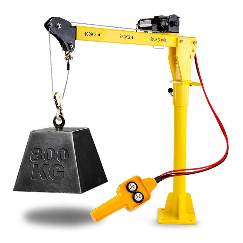 T-REX 12V 800kg 360 Degree Swivel Lifting Crane, for Ute Truck Workshop V219-LFTHSTTRXB0XL