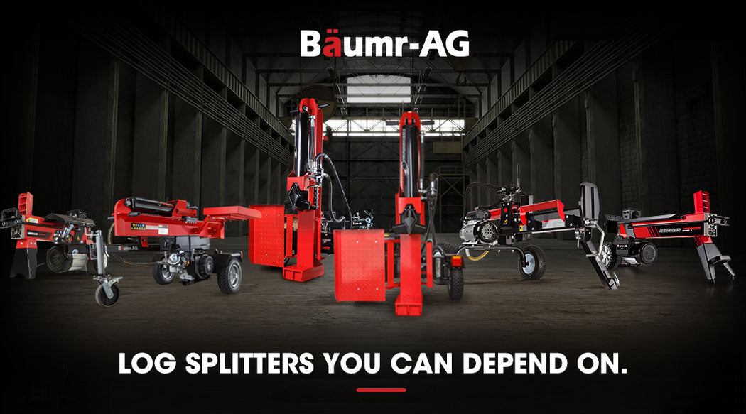 BAUMR-AG 6 Ton Electric Log Splitter 6T Hydraulic Firewood Wood Timber Block Cutter Small Machine V219-LGSELEBMRA2M0