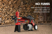 BAUMR-AG 6 Ton Electric Log Splitter 6T Hydraulic Firewood Wood Timber Block Cutter Small Machine V219-LGSELEBMRA2M0
