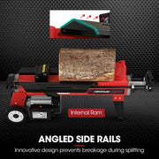 Baumr-AG 9 Ton Electric Log Splitter 9T Wood Cutter Hydraulic Fire Wood Block Axe Small Machine V219-LGSELEBMRA3M2