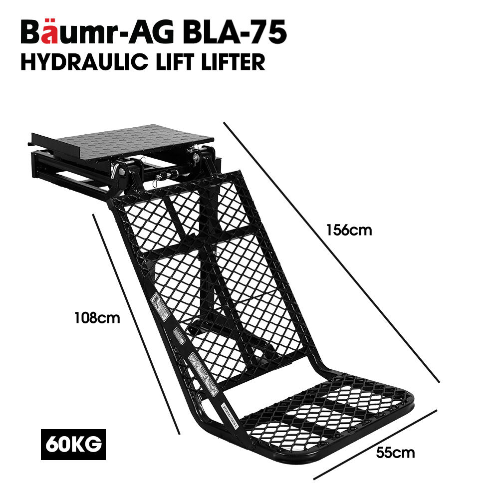 BAUMR-AG Hydraulic Lifter for HPS700 Log Splitter, 75kg Lifting Capacity, Straightforward Attachment V219-LGSLFTBM750A