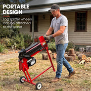 BAUMR-AG Stand for HPS2600E and HPS3200E Log Splitter, 735mm Raised Work Platform, Powder-Coated Steel Support Base, Heavy-Duty Frame