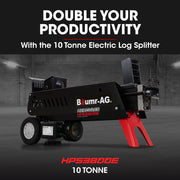 Baumr-AG 4 Way Wood Log Splitting Wedge for 10 Tonne Electric Log Splitter V219-LGSWDGBM10EA