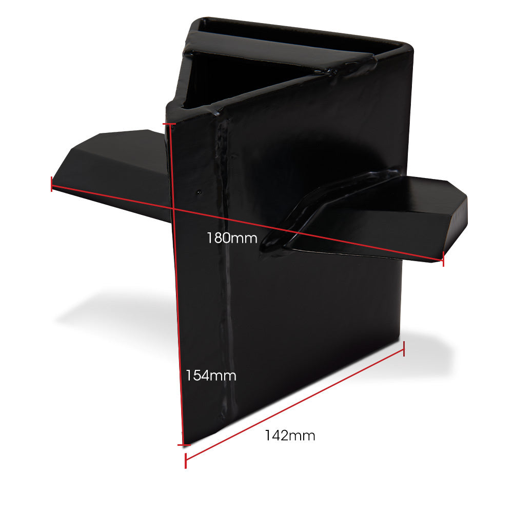 Baumr-AG 4 Way Wood Log Splitting Wedge for 10 Tonne Electric Log Splitter V219-LGSWDGBM10EA