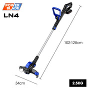 POWERBLADE LN4 20V Cordless Electric Line Trimmer & Garden Edger Kit, with Battery and Fast Charger V219-LTMCLSPBLN2A