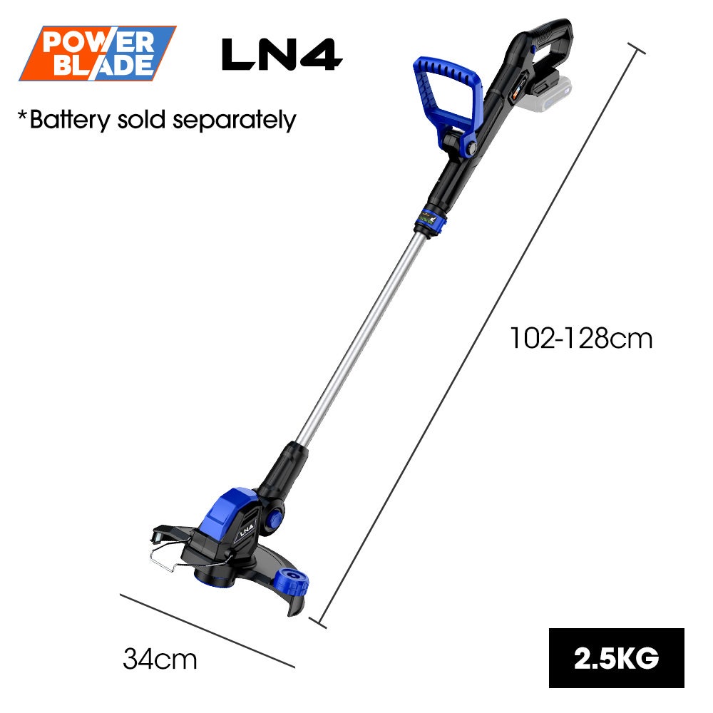 POWERBLADE LN4 20V Cordless Electric Line Trimmer & Garden Edger, Skin Only V219-LTMCLSPBSL2A