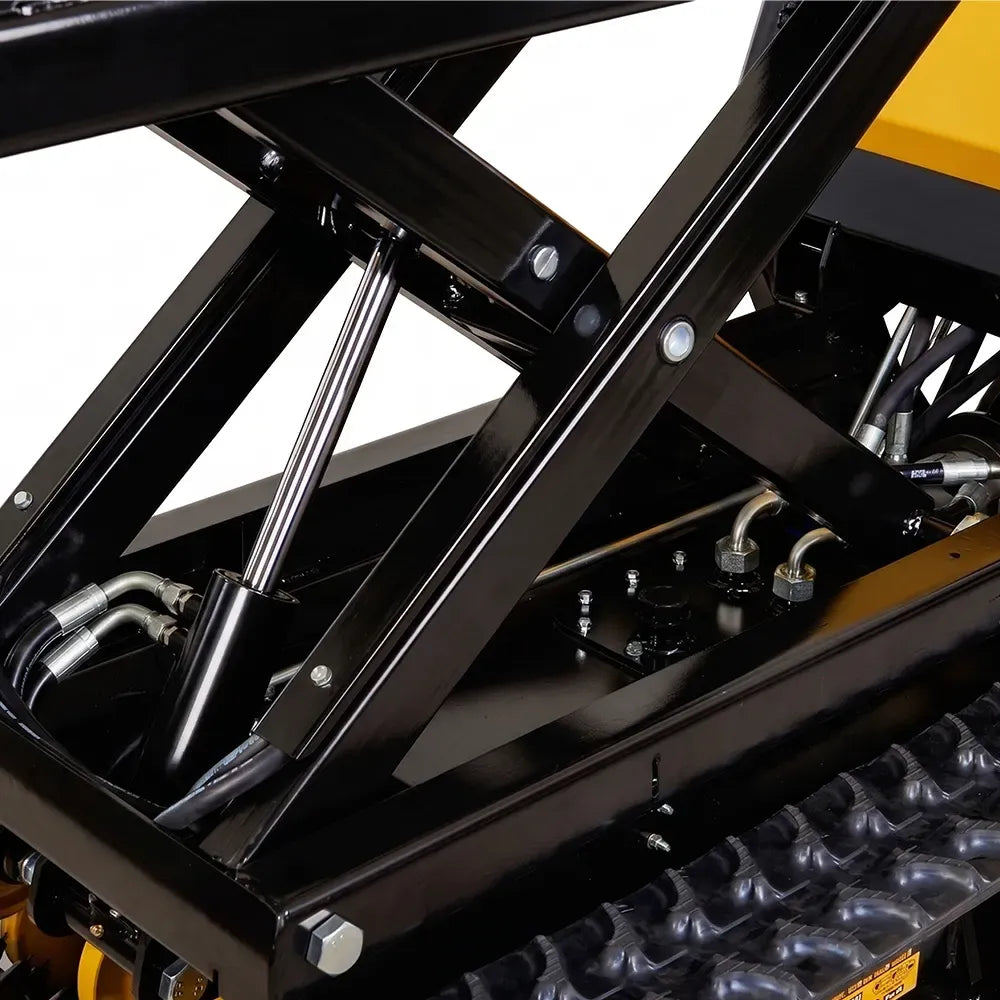 BAUMR-AG Tracked High Lifting/Tipping Power Barrow, 500kg Load Capacity, Hydrostatic, 9hp Engine V219-MATPBRBM9CHA