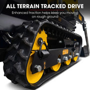 BAUMR-AG Tracked High Lifting/Tipping Power Barrow, 500kg Load Capacity, Hydrostatic, 9hp Engine V219-MATPBRBM9CHA