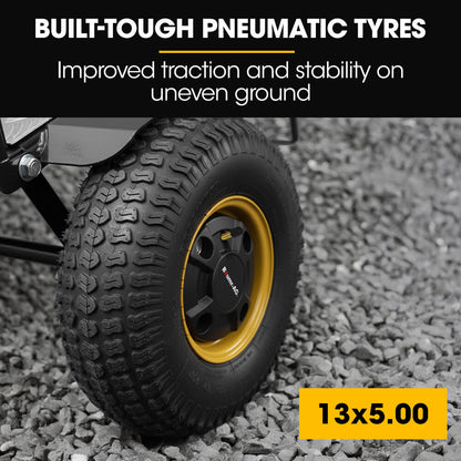 BAUMR-AG 40V Li-ion 260kg Electric Powered Hand Truck Trolley, 400W Brushless motor, Up to 6km/h, 4hr V219-MATPTLBM1M0A