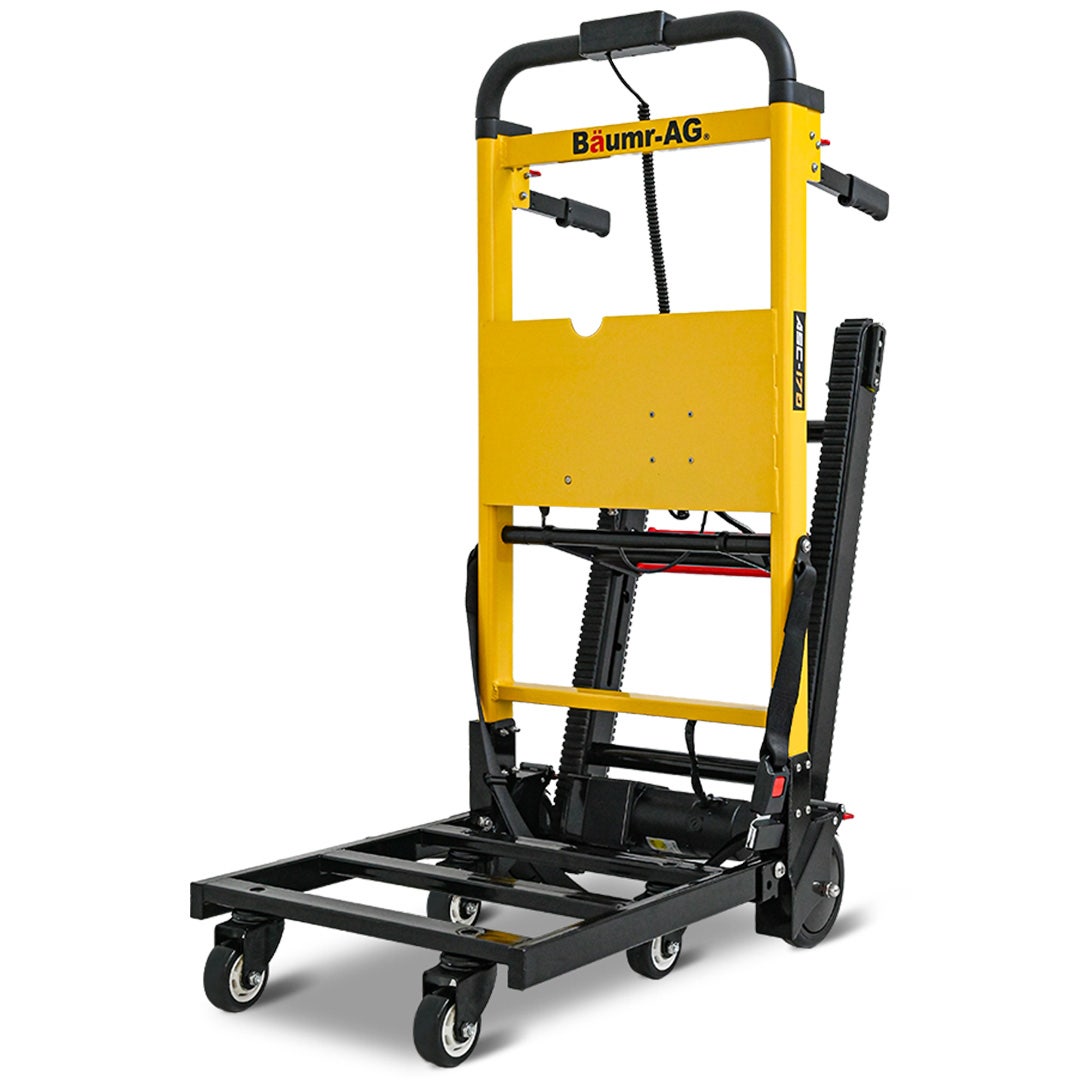 BAUMR-AG Electric Stair Climbing Hand Truck 159kg Load, Foldable Motorised Dolly Cart for Moving Furniture V219-MATSTCBM1CYA