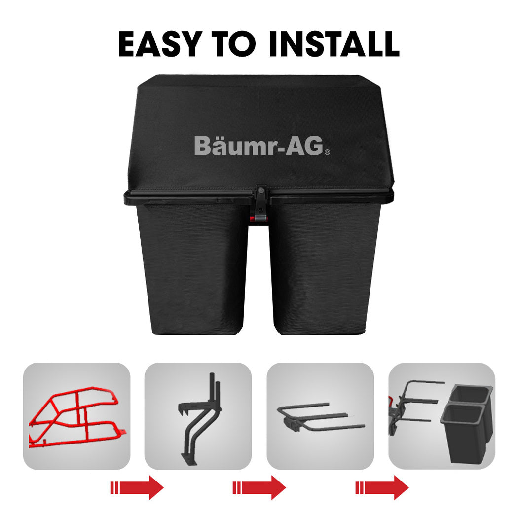 BAUMR-AG 150L Grass Catcher, for 36" 360RX Electric Ride on Lawn Mower V219-MOWACCBMC36A