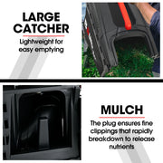 BAUMR-AG 520CX 40V SYNC 17" Cordless Lawn Mower Kit, Fast Charger, 2 x 4Ah Battery, 5 Cutting Heights, V219-MOWCLSBM520A