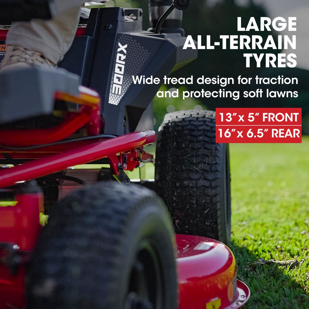 BAUMR-AG 30 Inch 48V Electric Ride On Lawn Mower Brushless Lawnmower 30" - 300RX V219-MOWCLSBMRAR30