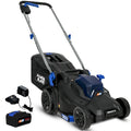POWERBLADE 350CX 20V 13" Cordless Lawn Mower Kit, Fast Charger, 4Ah Battery, 5 Height, Brushless Electric, V219-MOWCLSPB1C3A