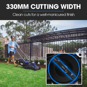 POWERBLADE 350CX 20V 13" Cordless Lawn Mower Kit, Fast Charger, 4Ah Battery, 5 Height, Brushless Electric, V219-MOWCLSPB1C3A