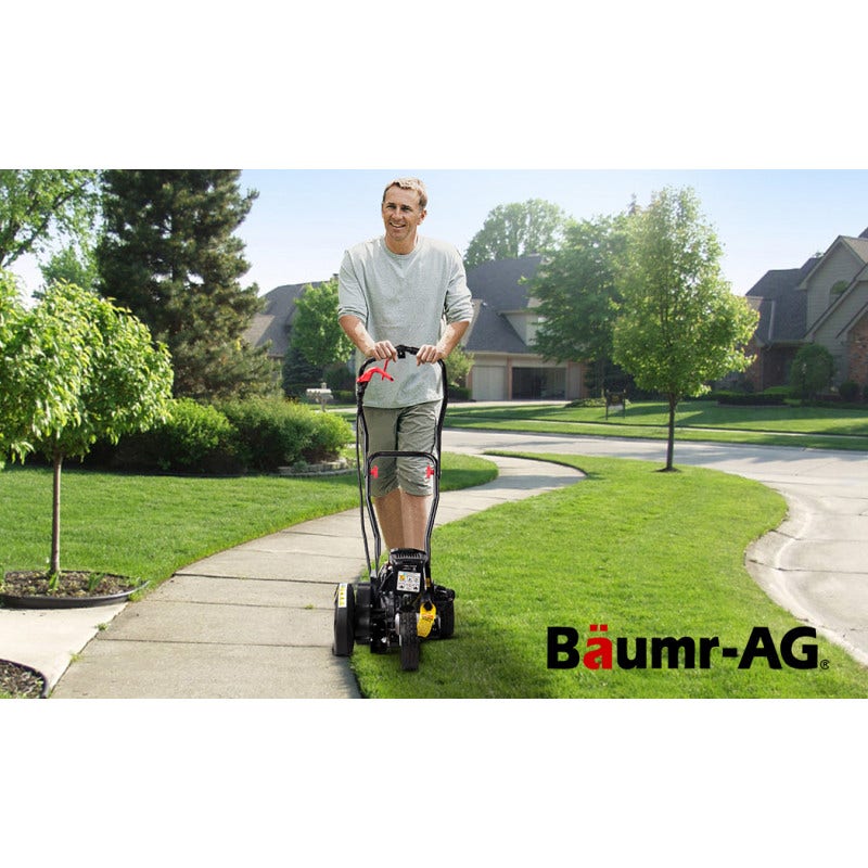 Baumr-AG 31CC Lawn Edger Petrol 4 Stroke Garden Grass Weed Trimmer Blade Cutting V219-MOWEDGBMRA488