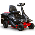 BAUMR-AG 24" Ride On Lawn Mower, Lithium Electric Start System, 6HP 224cc, 5 Cut Heights, Catcher and Mulch V219-MOWRIDBMP24A